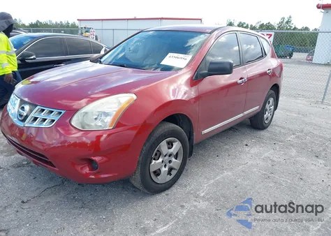 2014 Nissan Rogue Select S из США, поврежденный, VIN JN8AS5MV5EW705256